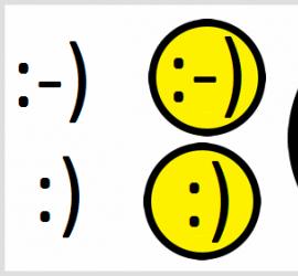 ماذا يعني الرمز التعبيري، المعروض في رموز نصية، ورموز المشاعر الرسومية (الرموز التعبيرية).