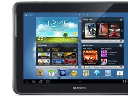 Self-firmware tablet Samsung Galaxy Note